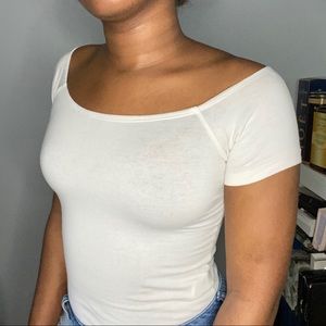 Off-the-shoulder Bodysuit